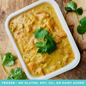 Veggie & Chickpea Curry at V on Wheels in Tauranga