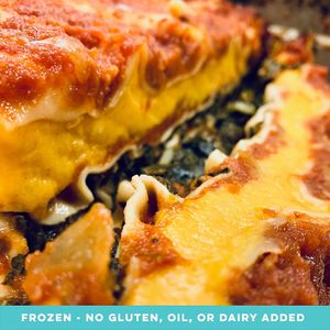 Spinach Pumpkin Lasagne at V on Wheels in Tauranga