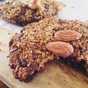 Lactation vegan cookies at V on Wheels in Tauranga