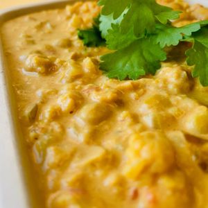 Butter chickpea at V on Wheels in Tauranga