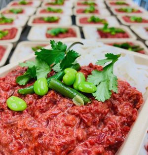Curry at V on Wheels in Tauranga