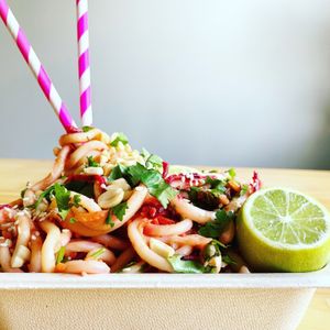 Noodles at V on Wheels in Tauranga