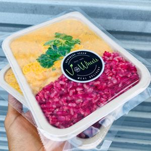 Curry at V on Wheels in Tauranga