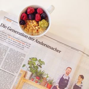 Article about KONOÏ  at KONOÏ Hemp Milk Bar in Vienna