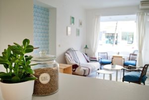 Inside view at KONOÏ Hemp Milk Bar in Vienna