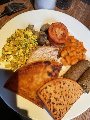 Vegan Breakfast  at The Left Bank in Glasgow