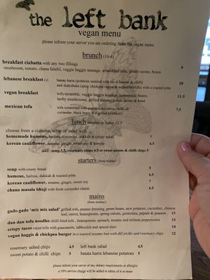   at The Left Bank in Glasgow