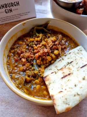 Dahl + Naan at The Left Bank in Glasgow