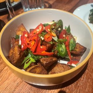 Batata harra at The Left Bank in Glasgow