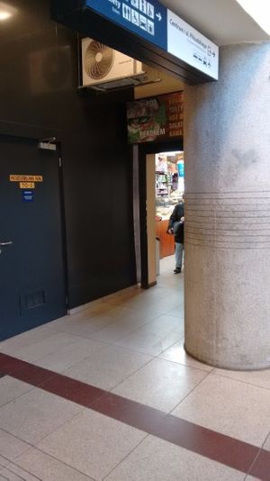 Below platform 4, a bit hidden at Pod 4 Peronem in Wroclaw