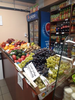 Fresh fruit= vegan at Pod 4 Peronem in Wroclaw