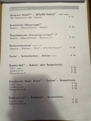   at Artisan in Schladming