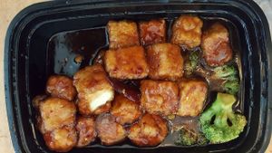 General Tso tofu  (tofu only) at Super China  in New Port Richey