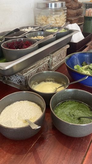 Dips and sauces  at Sawobali  in Ubud