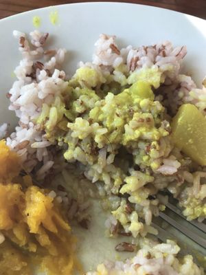 Hair in food😒 at Sawobali  in Ubud