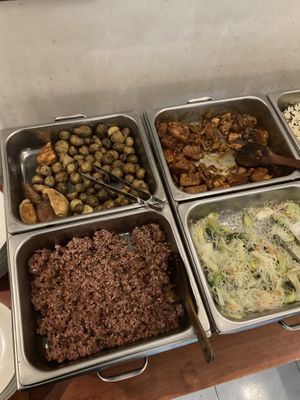 Cooked dishes #Veganuary at Sawobali  in Ubud