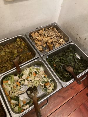 Cooked dishes #Veganuary at Sawobali  in Ubud