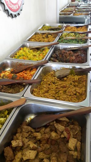 Buffet at Sawobali  in Ubud