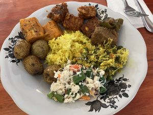 Buffet  at Sawobali  in Ubud