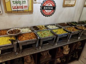 Buffet 2 at Sawobali  in Ubud