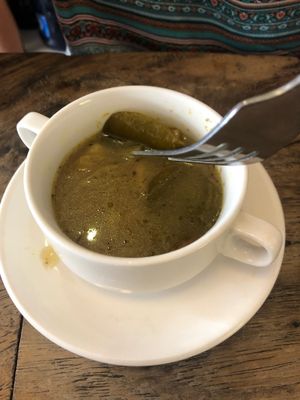 Vegan Soup! My favorite place here  at Sawobali  in Ubud