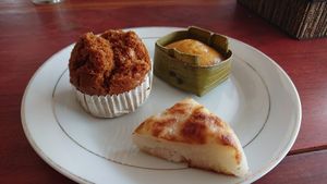 Dessert included in buffet at Sawobali  in Ubud