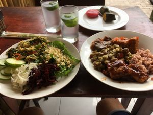Buffet meals incl dessert at Sawobali  in Ubud