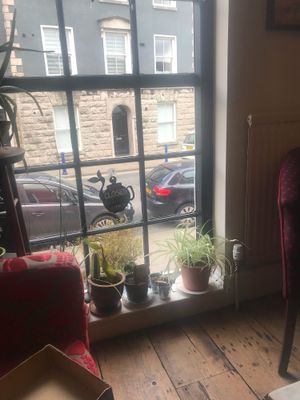 Cute little place, all to ourselves!  at Natterjacks Night Time Coffee House in Ulverston