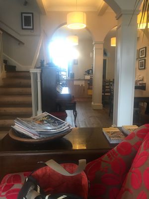 Cosier than a pub in the evening  at Natterjacks Night Time Coffee House in Ulverston