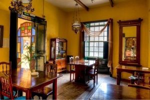 inside salon I at Tasca La Luna in La Palma