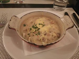 Funghi Alla Crema All'Aglio at Luna Rossa in Sheffield