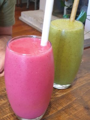 Mother of Dragons & Mint choc. Both amazing! at The Sweet Meadow in Echuca