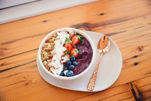 Acai bowl at The Sweet Meadow in Echuca