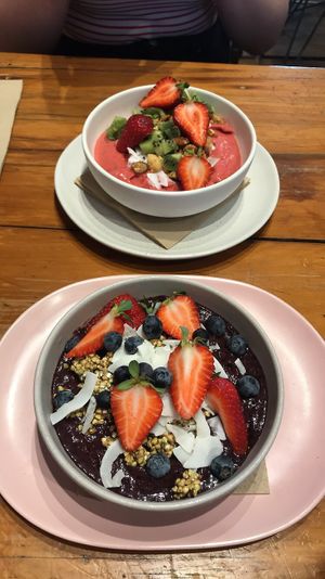 Smoothie bowls  at The Sweet Meadow in Echuca