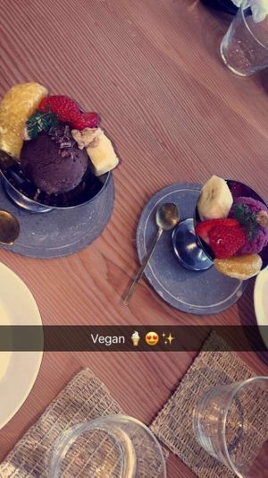 Dessert  at Kousagisha Cafe in Kyoto