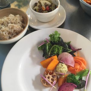 salad at SOL in Toyama