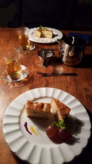 Tea and desert at SOL in Toyama