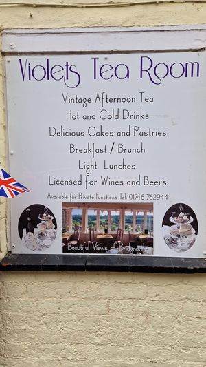  at Violets Tea Rooms in Bridgnorth