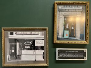 The same Co-op grocery store during the prehistoric period (actually, they relocated)  at Astoria Co-op Grocery in Astoria