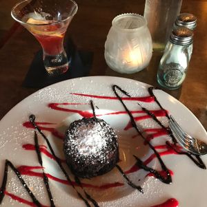 dessert at V-Eats in Dallas