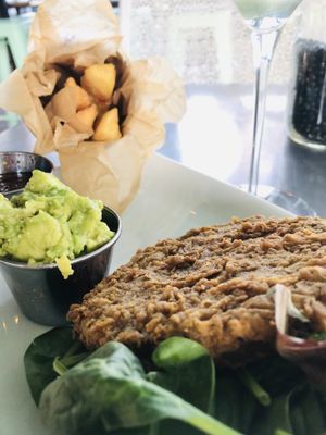 State Fair sandwich (modified) at V-Eats in Dallas