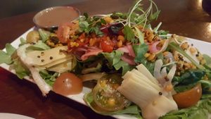 $6 dinner salad. What a deal! at V-Eats in Dallas