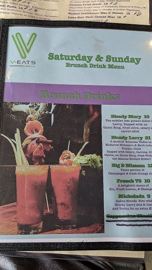 Brunch at V-Eats in Dallas