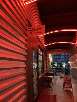 Outside  at V-Eats in Dallas