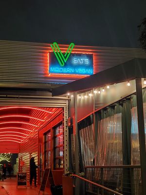 Outside of V-Eats at V-Eats in Dallas