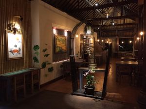 interior at Veggie Karma in Ubud