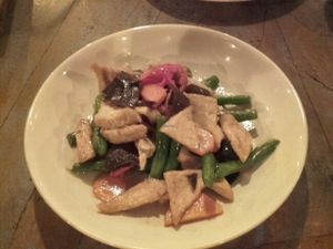 tofu at Veggie Karma in Ubud