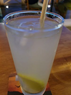 Lemon $6 at Mezze Restaurant in Kralendijk