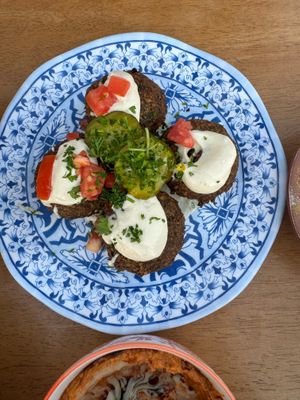 Falafel   at Mezze Restaurant in Kralendijk