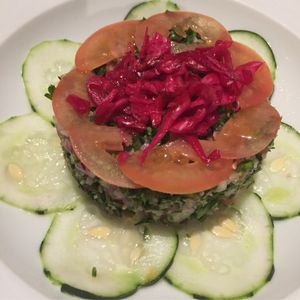Tabbouleh at Mezze Restaurant in Kralendijk